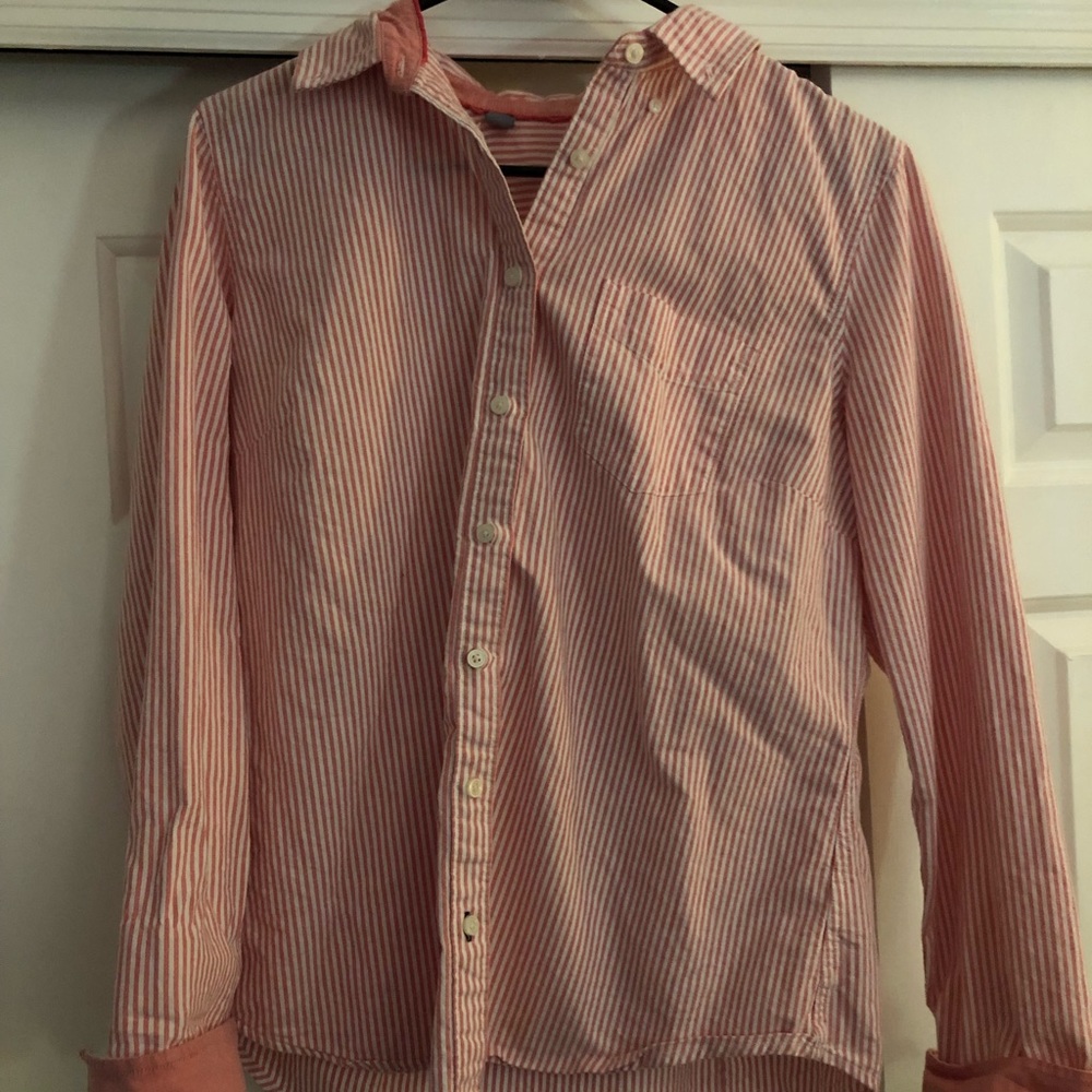 Women’s striped button down